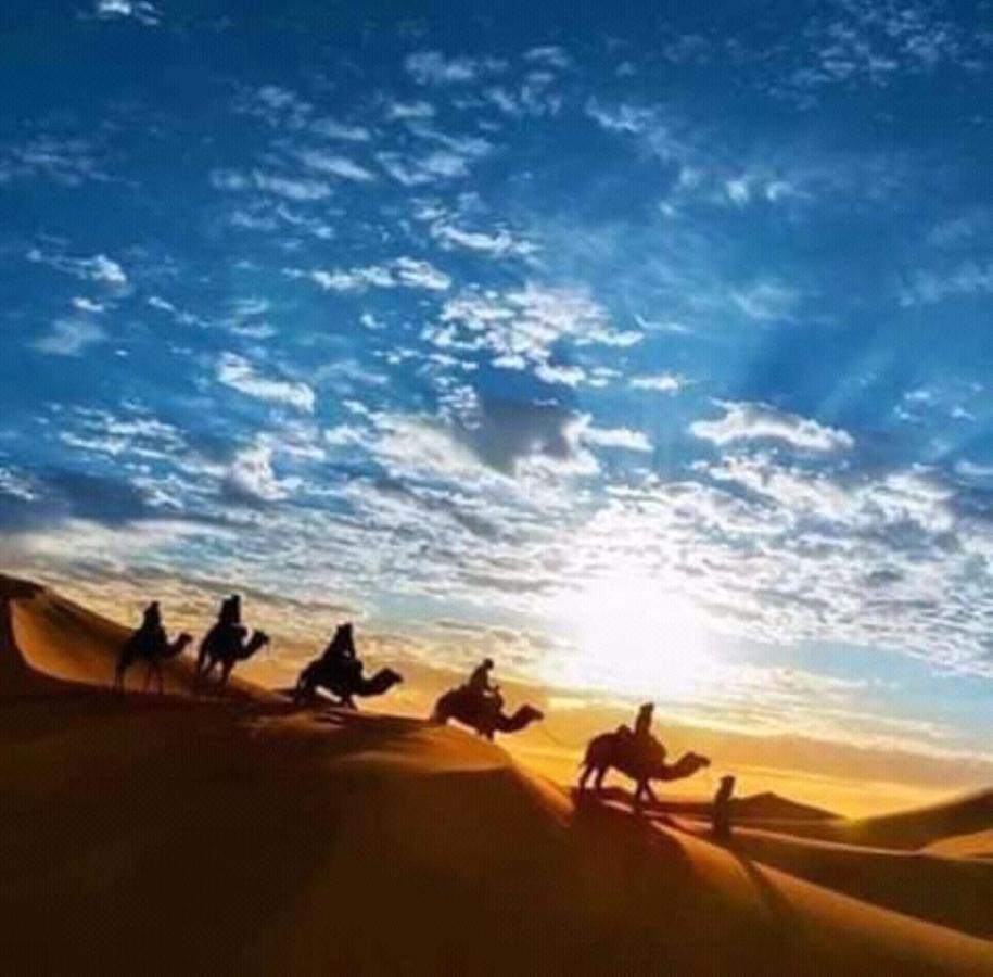Restcamp Ergchebbi Hotel Merzouga Eksteriør billede